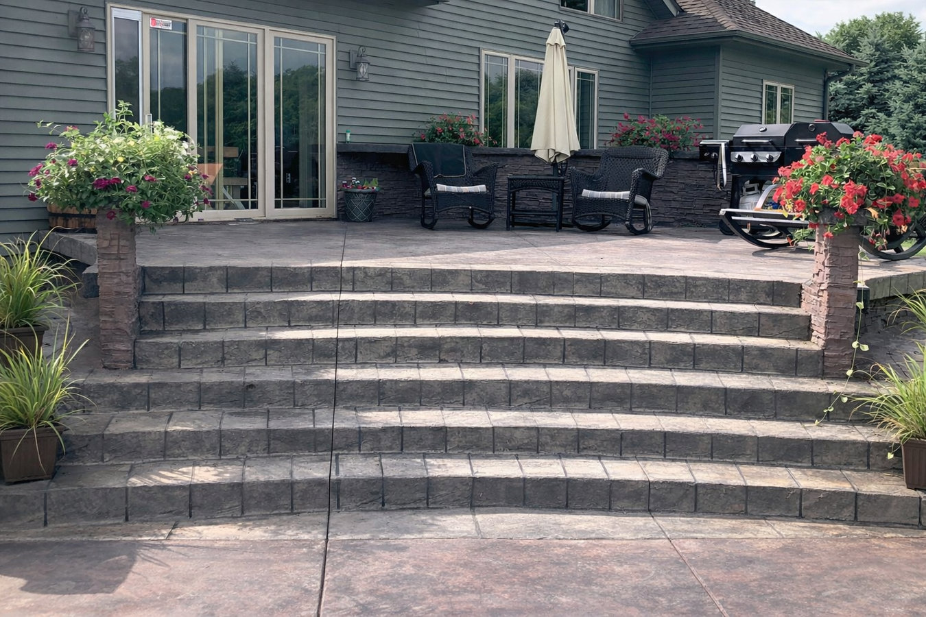 Decorative concrete in Meriden, CT